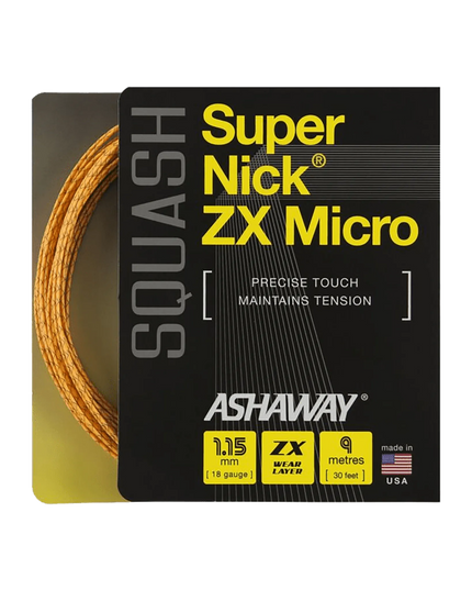 Ashaway SuperNick ZX Micro - String Set 9 m