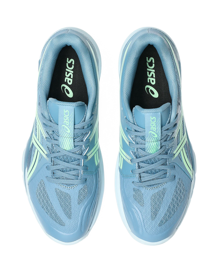 Asics Blade FF 2 blue / light green top view