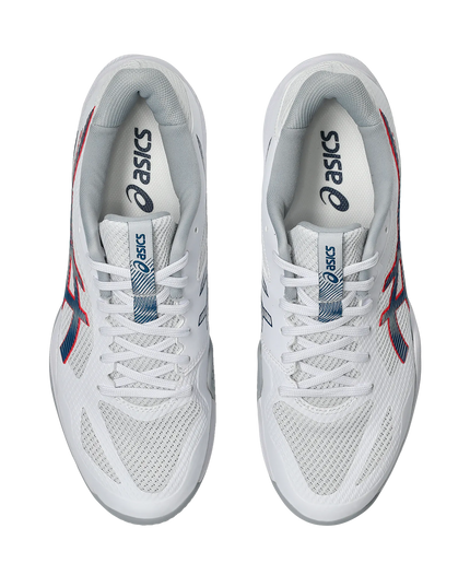 Asics Blade FF 2 white / mako blue top view