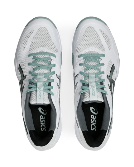 Asics Blade FF 2 white / ocean haze top view
