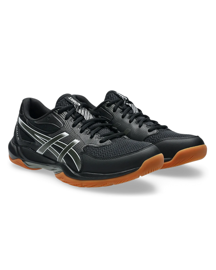 Asics Gel-Rocket 12 black gunmetal angle 1