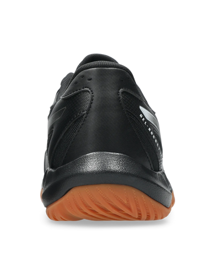 Asics Gel-Rocket 12 black gunmetal heel
