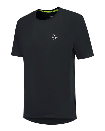 Dunlop Club Mens Crew Tee black front
