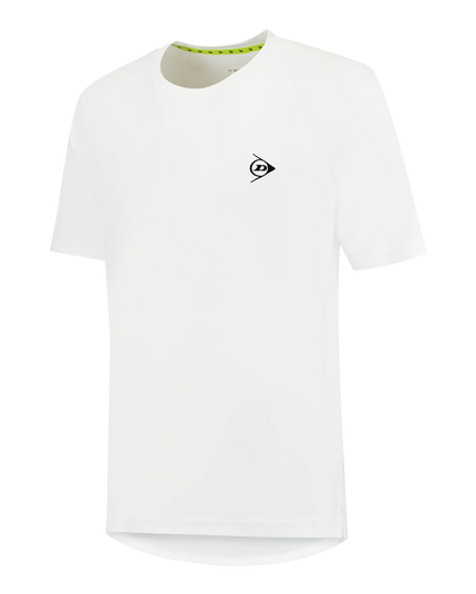 Dunlop Club Mens Crew Tee white front
