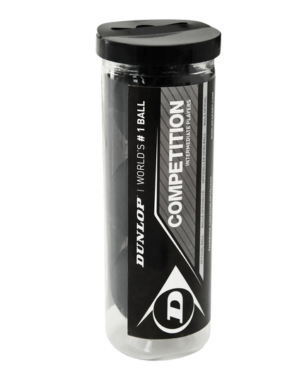Dunlop Competition Squash Ball Tube