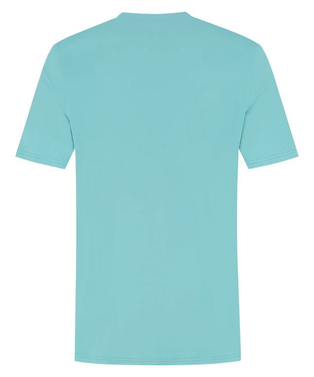 Dunlop Mens Game Tee 1 turquoise green back