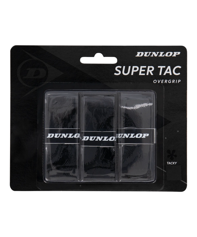 Dunlop Super Tac Overgrip black 3-pack