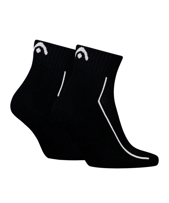 Head Performance Quarter Socks black back