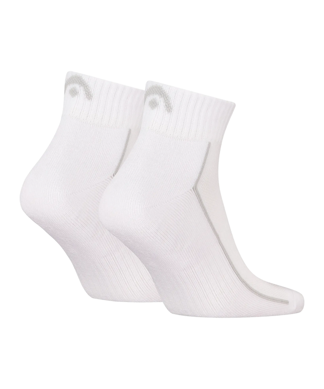 Head Performance Quarter Socks white back