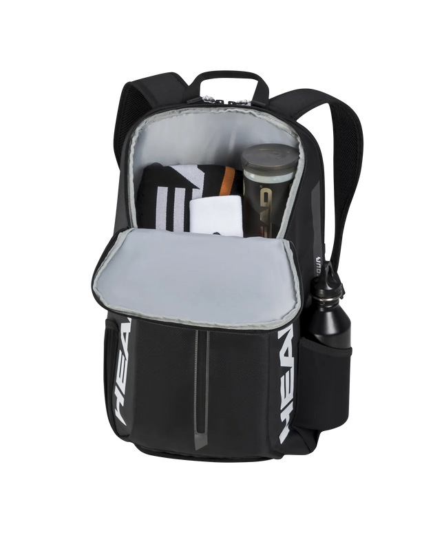 Head Tour Backpack 25L black white inside