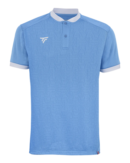 Tecnifibre Team Mesh Polo light blue front