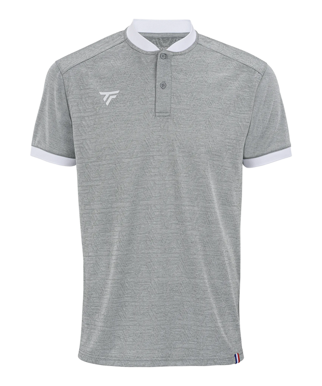 Tecnifibre Team Mesh Polo light grey front