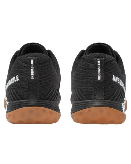UNSQUASHABLE FAST-TEC PRO Squash Shoe black heel