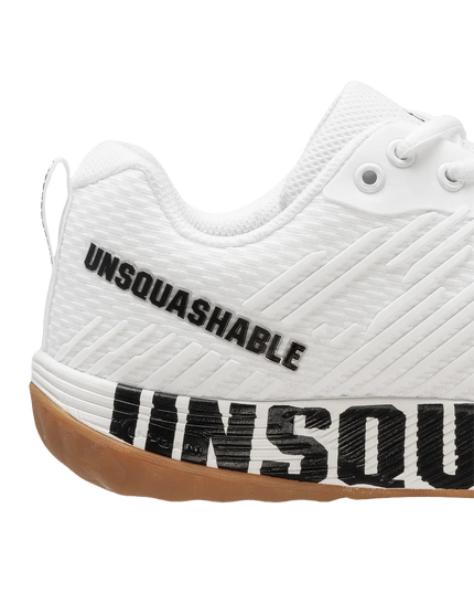 UNSQUASHABLE FAST-TEC PRO Squash Shoe white U-FOAM